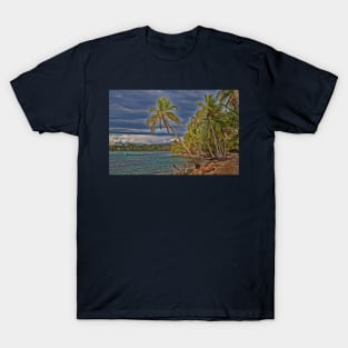 Panama. Bocas del Toro. Colon Island. The beach. T-Shirt